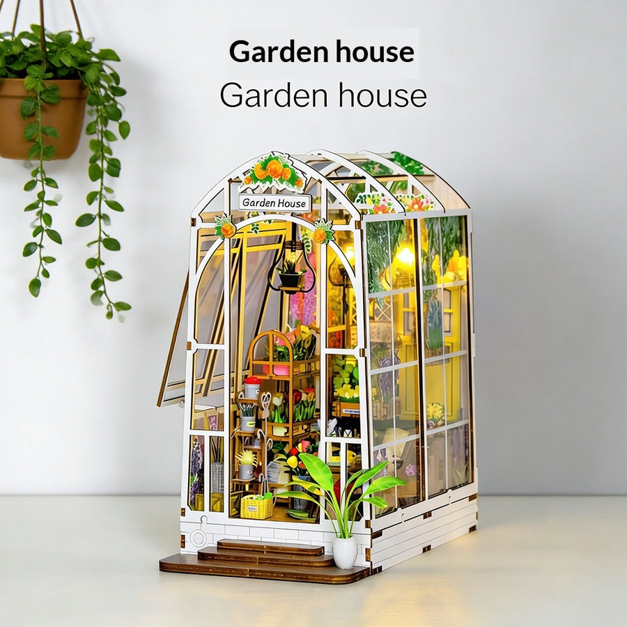 NookCraft™ “Garden House” DIY Book Nook Kit