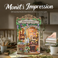 NookCraft™ “Monet's Impression” DIY Book Nook Kit