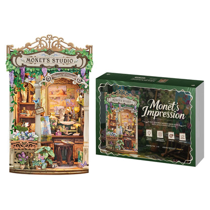 NookCraft™ “Monet's Impression” DIY Book Nook Kit