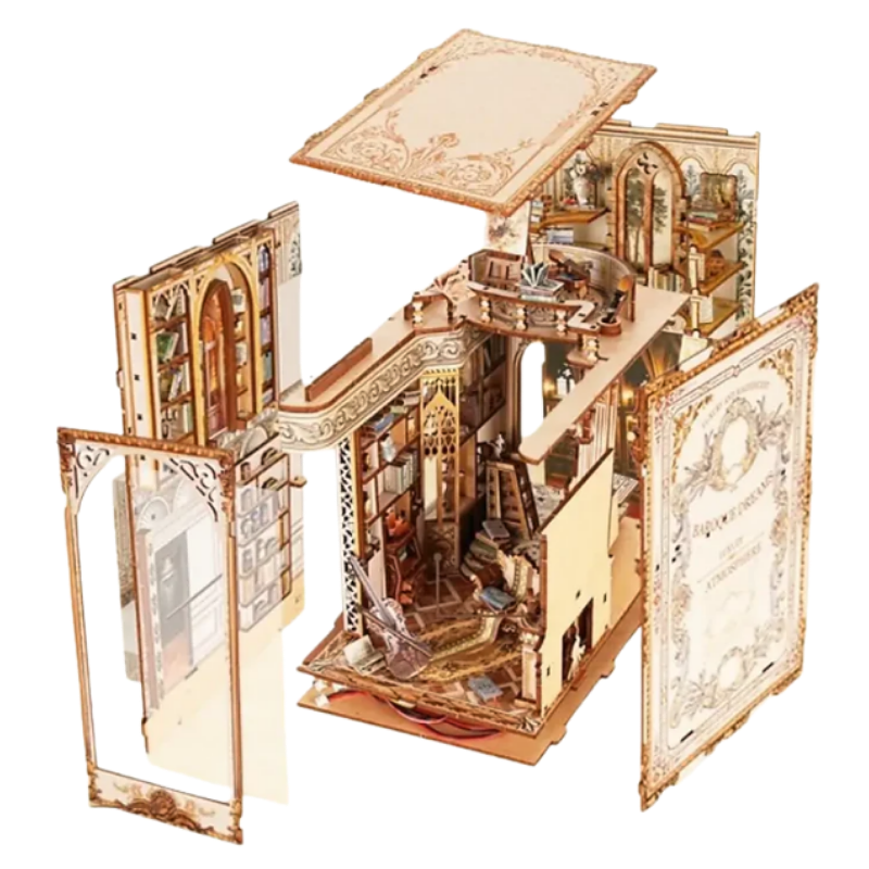 NookCraft™ “Gorgeous Manor” DIY Book Nook Kit