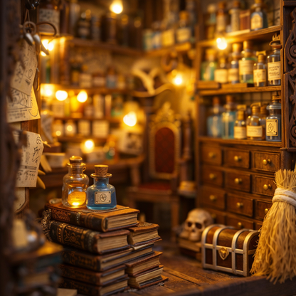 NookCraft™ “Magic Pharmacist” DIY Book Nook Kit