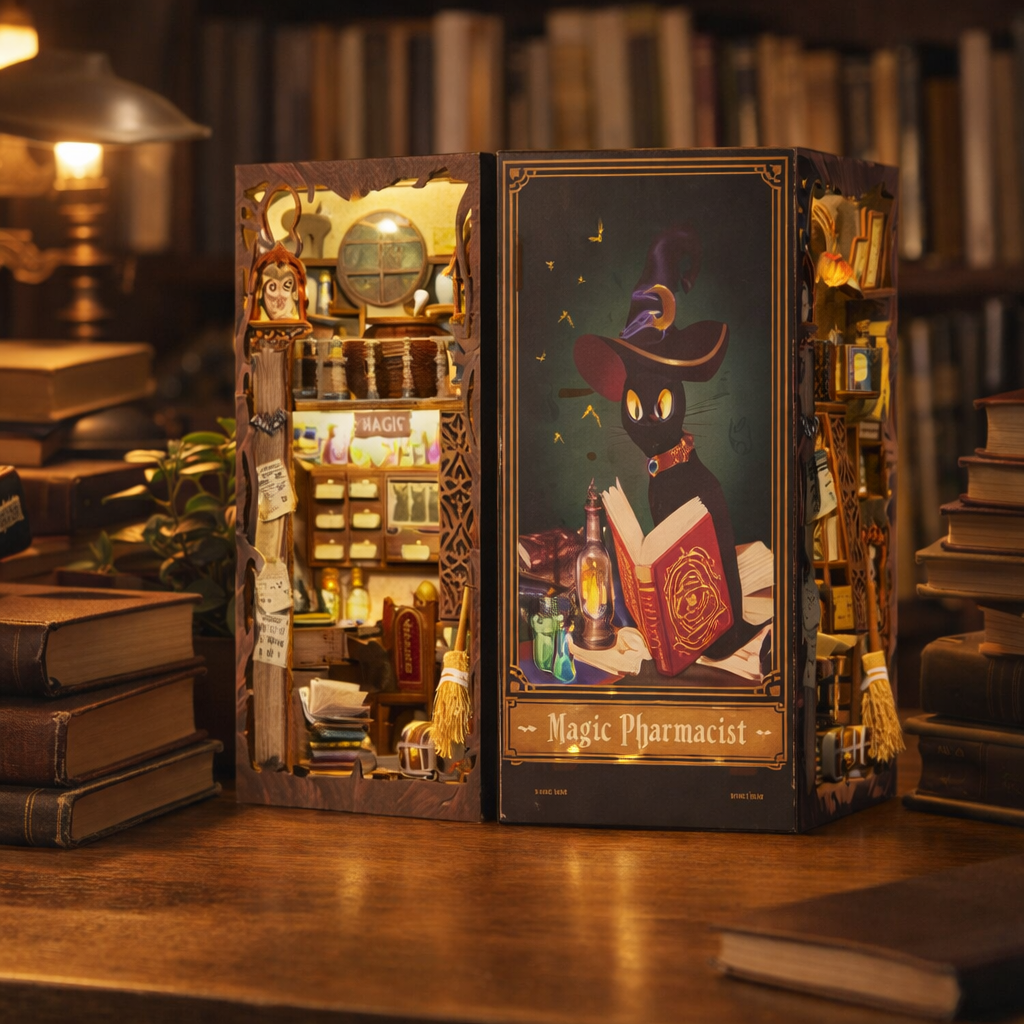 NookCraft™ “Magic Pharmacist” DIY Book Nook Kit