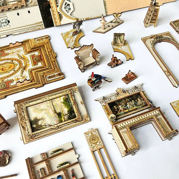 NookCraft™ “Gorgeous Manor” DIY Book Nook Kit